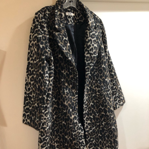 Faux Fur Leopard Coat by Molly Bracken - Picture 2 of 7